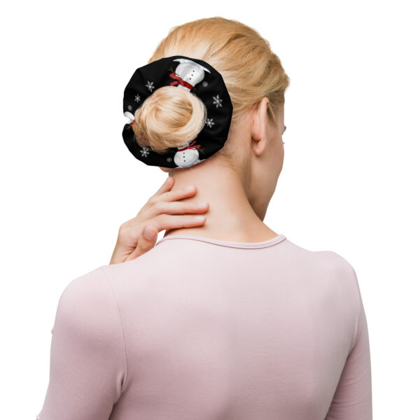 Scrunchie Schneemann