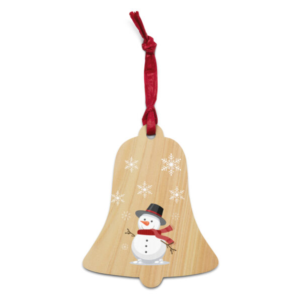 Holz-Ornamente Schneemann